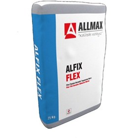 Resim Allmax Alfix Flex Seramik Yapıştırma Harcı Gri 25 Kg 