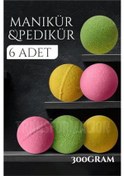 Resim Modacar Manikür Pedikür Topu Manikür Bombası 6 Adet 300 Gram 