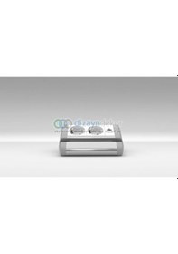 Resim Alüminyum Set Üstü Priz Sistemi 10.1400/5 