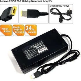 Resim Afila Lenovo 20FXCTO1WW 20FXS05500 Adaptör Cihazı Şarj Aleti (135W) 