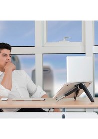 Resim Portatip Ayarlı Laptop Notebook Apple Uyumlu iPad Yükseltici Tutucu Cin211 