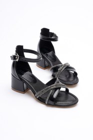 Resim Adım Dünyası Buton Kids Kız Çocuk Abiye Topuklu Rahat Taşlı 