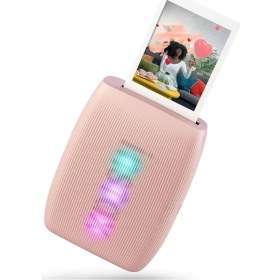 Resim Instax Mini Link 3 Pembe Akıllı Telefon Yazıcısı ve 20'li Mini Film 