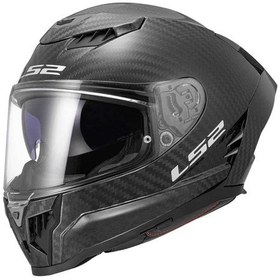Resim Ls2 Dragon Karbon Mat Kapalı Kask Siyah 