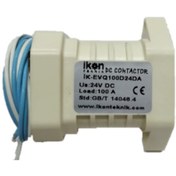 Resim İKON TEKNİK Evq100d24da Dc Kontaktör 100a 12-900vdc, Spst-no, Yardımcı Kontak 