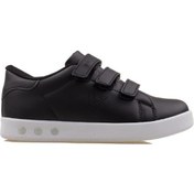 Resim Vicco Siyah-beyaz Oyo Işıklı Çocuk Unisex Sneaker-siyah-beyaz 