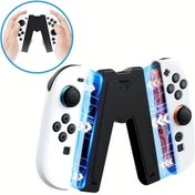 Resim Sunshine022 Nintendo Switch 2 Manyetik Tutuş Kol Ergonomik Kaymaz Siyah Oyun Kumanda Kılıfı 