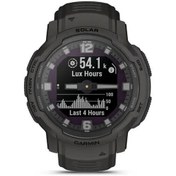 Resim Instinct Crossover Solar Graphite Siyah Akıllı Saat Garmin