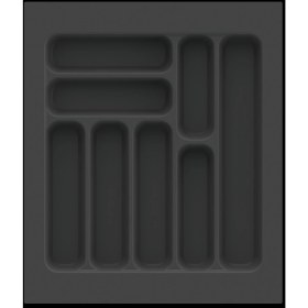 Resim Çekmece Içi Kaşıklık ve Kepçelik Düzenleyici – Antrasit 42X49 cm (36,5X40 cm Kadar Kesilebilir) 