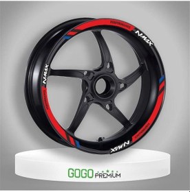 Resim Gogo Jant Şeridi Kırmızı Yamaha Nmax 