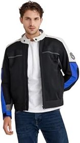 Resim Scudo Santiago Mavi Yazlık Fileli Erkek Motosiklet Ceketi 