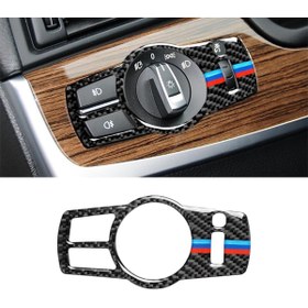 Resim Maraz BMW 5 Serisi F01 / F10 / F07 / F25 / F26 için Üç Renkli Karbon Fiber 