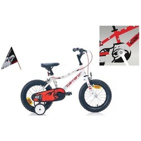 Resim Carraro Red Eagle Erkek Çocuk Bisikleti 230h V 14 Jant Kırmızı Siyah Çok Renkli 