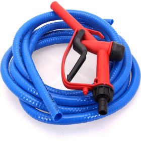 Resim Manuel Ağır Hizmetli Yakıt Meme Aracı Kanca Düz Meme Petrol Nozumu Maksimum Akış 45L/M (Yurt Dışından) 