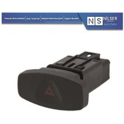 Resim Renault Clio 1 2 3 - Symbol Dörtlü Flaşör Anahtar Düğmesi 