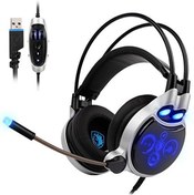 Resim Sades SA908 USB Gaming Headset 7.1 Surround Oyun Kulaklığı 