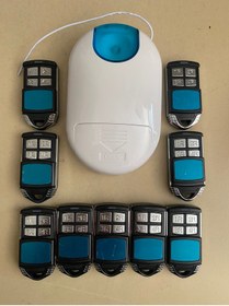 Resim WICOM Otomatik Kapenk Panjur Garaj Kapısı Alıcı Kartı Kontrol Ünitesi 9 Adet Kepenk Panjur Kumandalı Set 