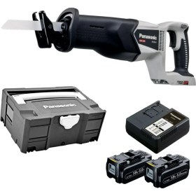 Resim PANASONIC EY45A1LJ2G Akülü Tilki Kuyruğu Testere (18V-5.0Ah Pil Seti - Systainer Çanta) 