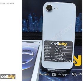 Resim Apple iPhone 16e İkinci El TR | 256 GB | Beyaz 
