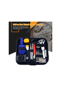 Resim Vkemall 144 Parça Saat Tamiri Takımı - Çelik Malzeme, Kol Saati Tamir Aletleri Seti Disk Kutusu 