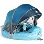 Resim Mambobaby Dino Hatch - Emniyetli Gölgelikli Ve Ayak Destekli Bebek Yüzme Simidi 