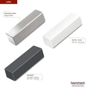 Resim Lara Karbon Çelik Krom Havlupan (1200x500mm) 