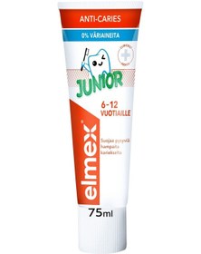 Resim Elmex Junior Çocuk Diş Macunu 6-12 Yaş 75ml 