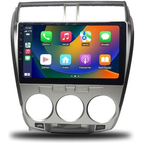 Resim Navico Honda City Android Carplay Multimedya 2009-2012 Manuel Klima 4 GB Ram + 32 GB Hafıza + 4 Çekirdek 