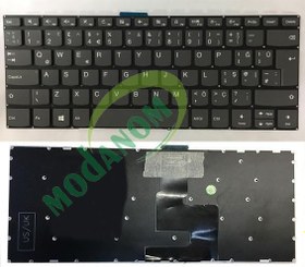 Resim Lenovo 5CB0R12277 ile Uyumlu Klavye Siyah Türkçe 