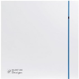 Resim Silent 200 Chz Design Soler Palau Banyo Aspiratör Havalandırma Fanı Nem Sensör Debi 175 m3 Dekoratif Tasarruflu Estetik AGMair Agm Havalandırma 