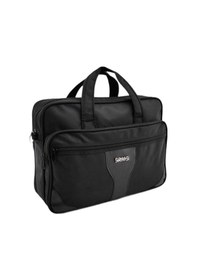 Resim Sırımsı Siyah 1900 Denye Kumaş Laptop & Evrak Çantası 163 N11.147 