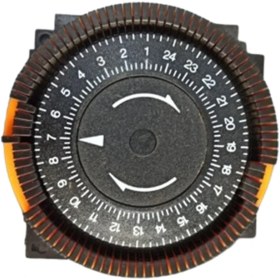 Resim Universal Timer Mekanik Zaman Saati Dıehl Tip 880 24 Saat 