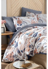 Resim Mystory Home Lastikli Çarşaflı Tek Kişilik Nevresim Takımı Etro 