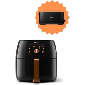 Resim HD9867/90 Premium Airfryer Xxl Fritöz ve HD2590 90 Ekmek Kızartma Makinesi 
