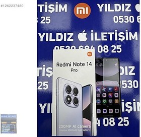 Resim Xiaomi Redmi Note 14 Pro İkinci El TR | 256 GB | Siyah 