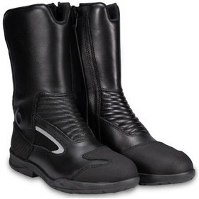 Resim Forelli Kartal Su İtici Unisex Deri Günlük Motor Bot Siyah 