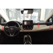 Resim Toyota Corolla Uyumlu 2019-2020 Menfez Çıta Seti (520469886) 