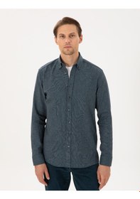 Resim Pierre Cardin Erkek Yeşil Gömlek Desenli 50292662-vr054 Yeşil 