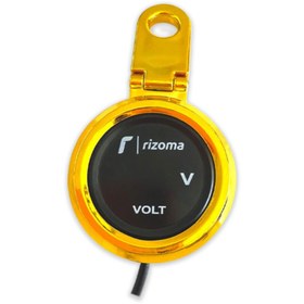 Resim Knmaster Rizoma Dijital Voltmetre Kırmızı Led Yuvarlak Model 