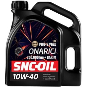 Resim Snc Oil 200.000 + Bakım Pro-S Plus Onarıcı 10W-40 Xl Dpf Yarı Sentetik Motor Yağı 4 L 