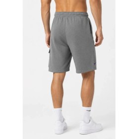 Resim Nike Nba Cargo Shorts Los Angeles Lakers Club Courtside Erkek Pamuklu Kargo Şort Gri 