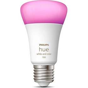 Resim Philips Huewca 9-75W Renkli Akıllı Ampul E27 Bluetooth Özellikli Aydınlatma 