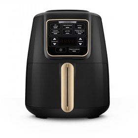 Resim Karaca Air Pro Cook XL 2 in 1 Konuşan AirFryer Mineral Gold 4L 