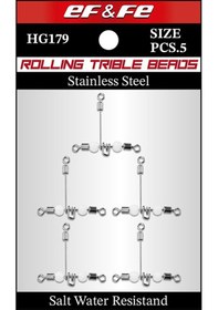 Resim Effe Rolling Triple Beads Fırdöndü No : 10 