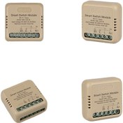 Resim Yaozixa Wm-104b-m Wifi Akıllı Anahtar Modülü 2 Yollu 10a - Alexa/google Uyumlu, Zamanlayıcı, Uzak Kumanda, Minyatür Tasarım, Ev Otomasyonu Modülü 