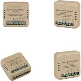 Resim Xiyyadms Tayu Wifi Akıllı Anahtar Modülü Wm-104b-m 2 Yollu 10a - Uygulama Ve Ses Kontrolü, Zamanlayıcı, Ev Dekoruna Uyumlu Mini Tasarım 