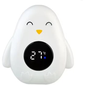Resim TechStore Pil Hediyeli Çocuklar Yenidoğan Bebekler için Su Sıcaklığı Ölçer Bebek Banyo Termometresi Penguen 