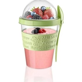 Resim Titiz Kaşıklı Taken Go Yoğurt Kabı 