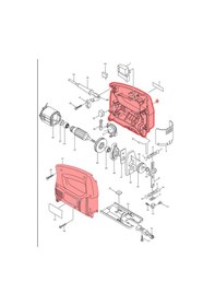 Resim Makita 4323 Gövde Ürün Kodu 183030-7 