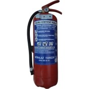Resim Miralaz Ticaret 6 kg Askı Aparatlı Kuru Kimyevi Ruhsata Uygun Yangın Söndürme Cihazı 4 Yıllık 
